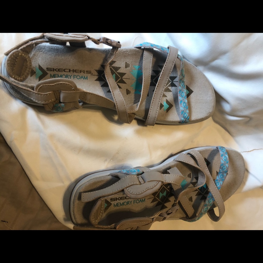 Sketchers Sandals in like new condition .